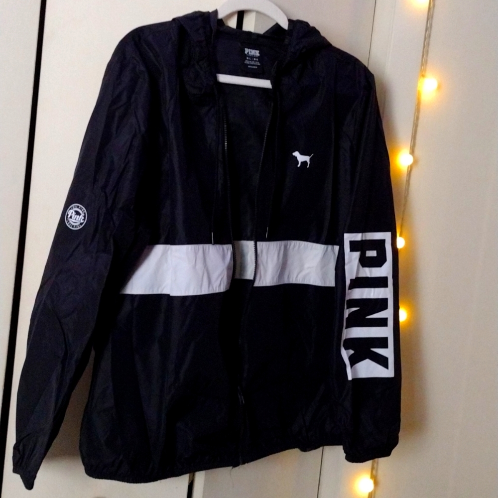 PINK rain jacket